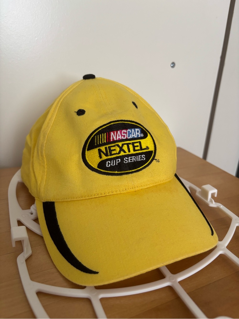 Nascar Yellow Nextel Cup Series Embroidered Racing Cap